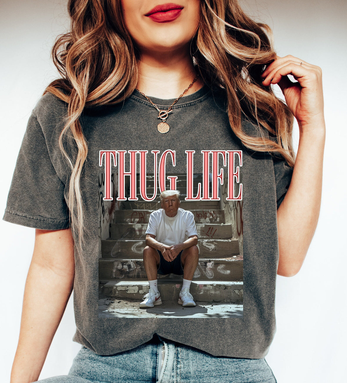 Comfort Color Thug Life T Shirt