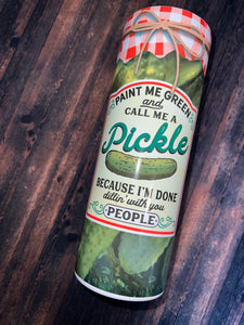 Pickle Tumbler