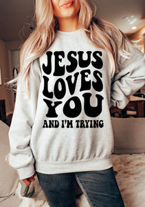 Jesus loves you Crew