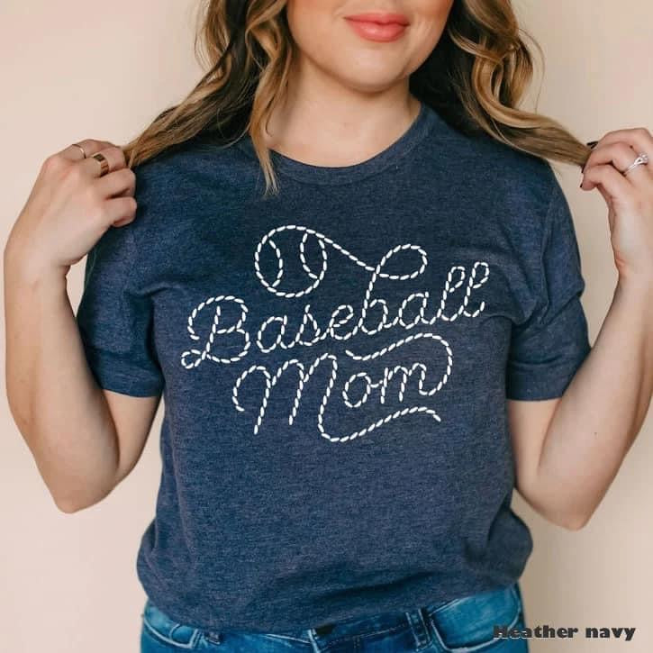 Baseball Mom. Crochet pattern. T Shirt