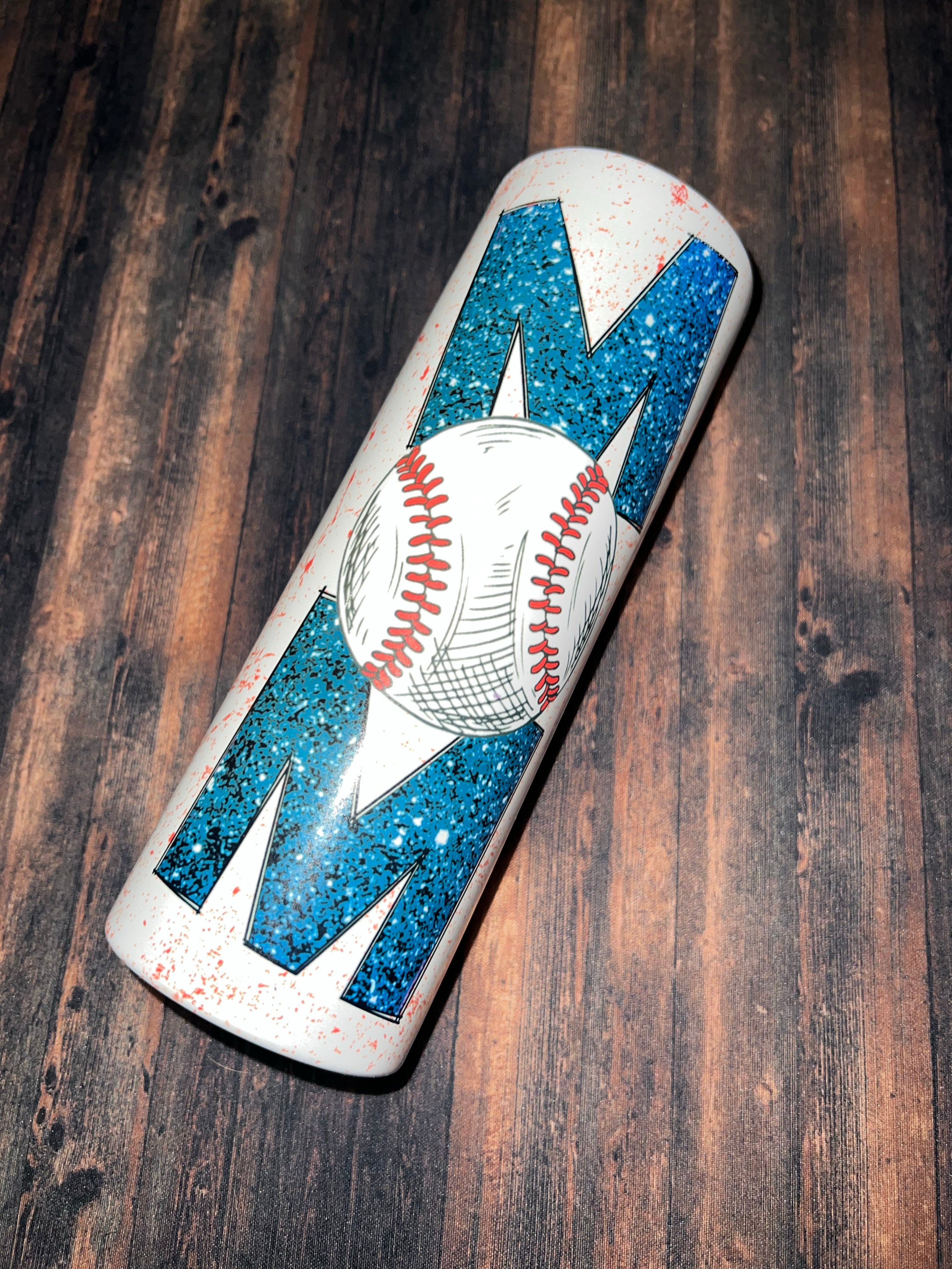 20 oz Baseball Mom Tumbler