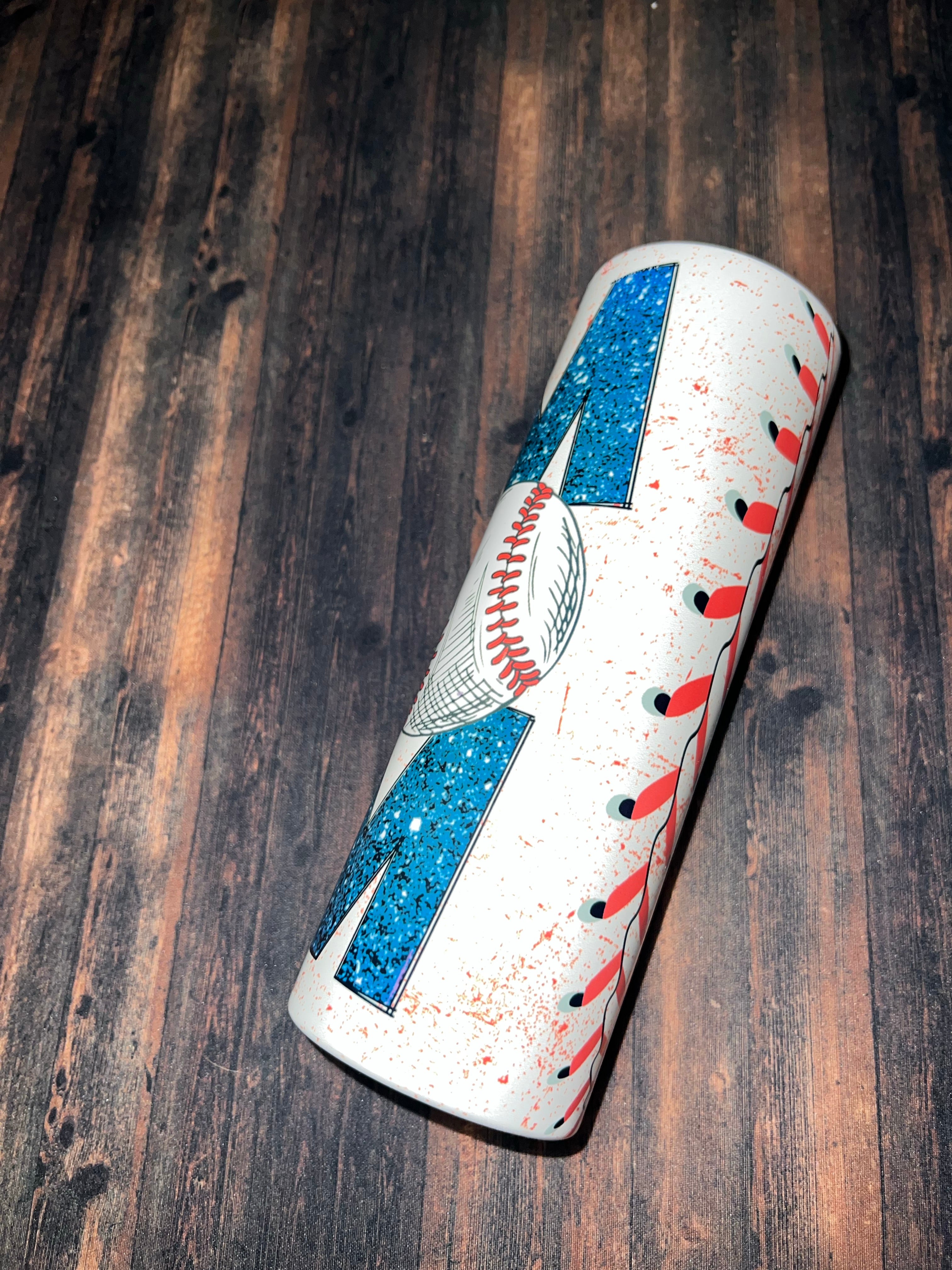 20 oz Baseball Mom Tumbler