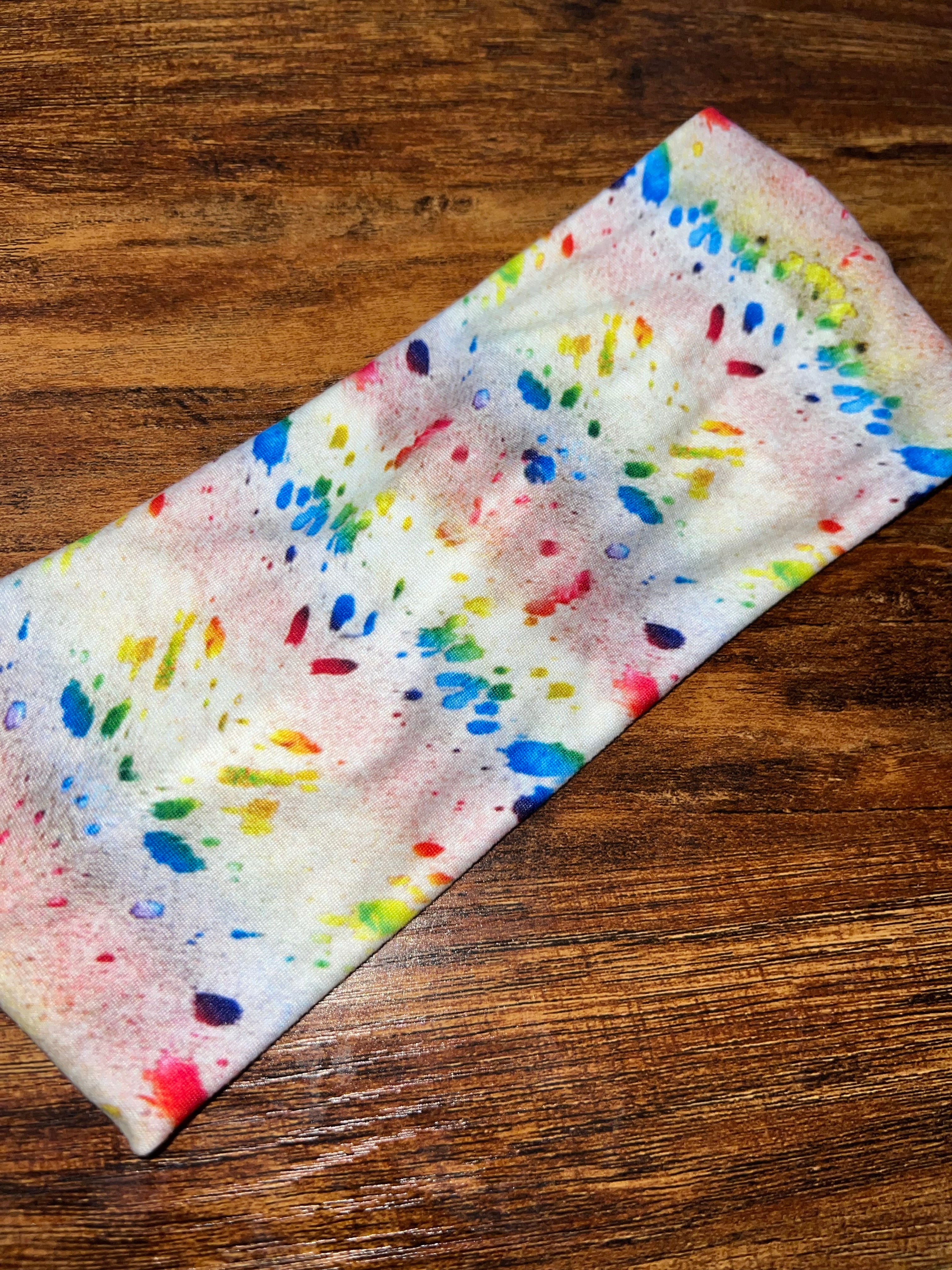 Rainbow Cow Print