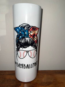 Baseball mom  20oz tumbler