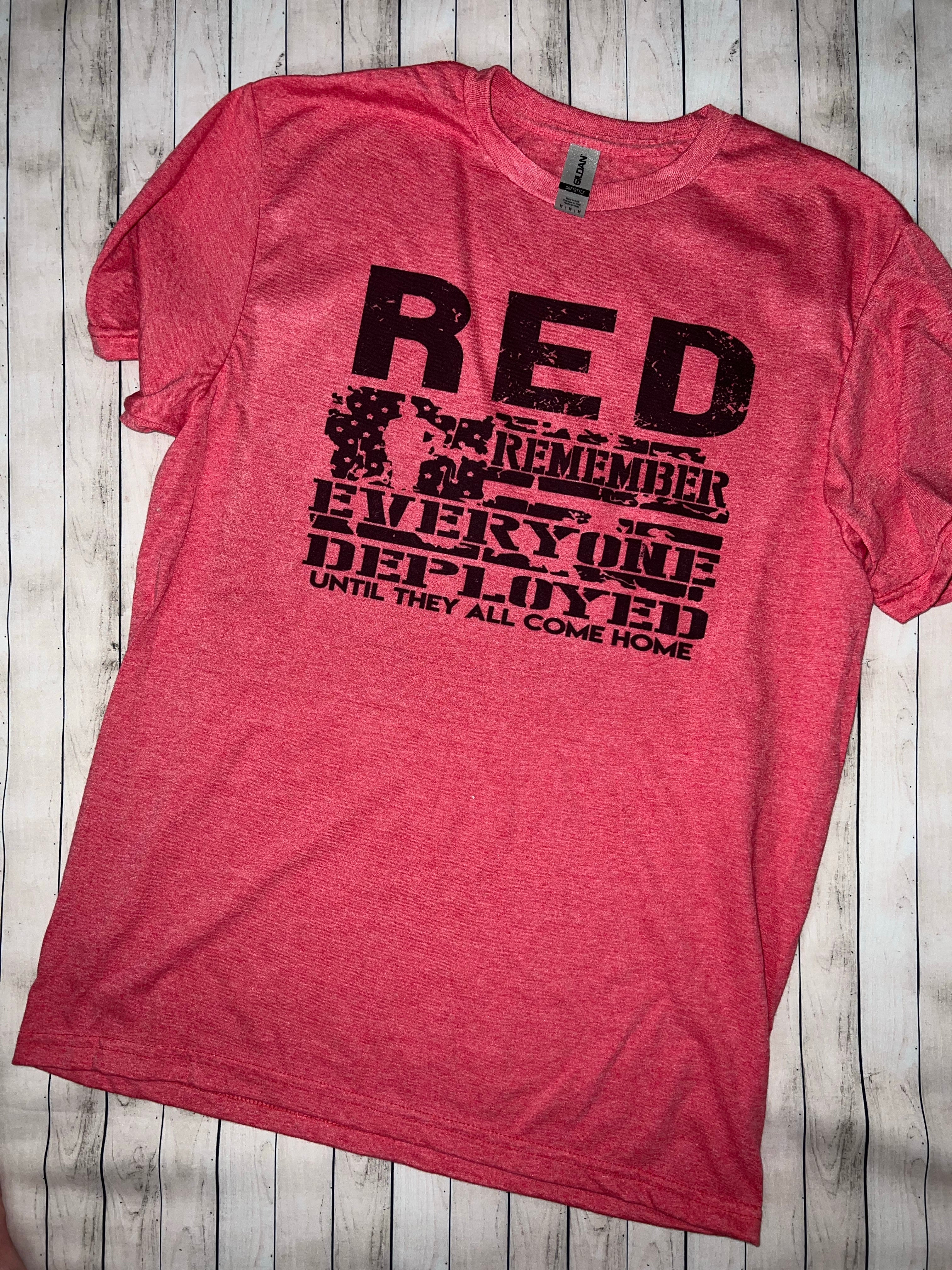 RED Friday T shirt