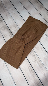 Ribbed Light Brown