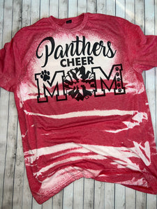 Panthers Cheer Mom T shirt