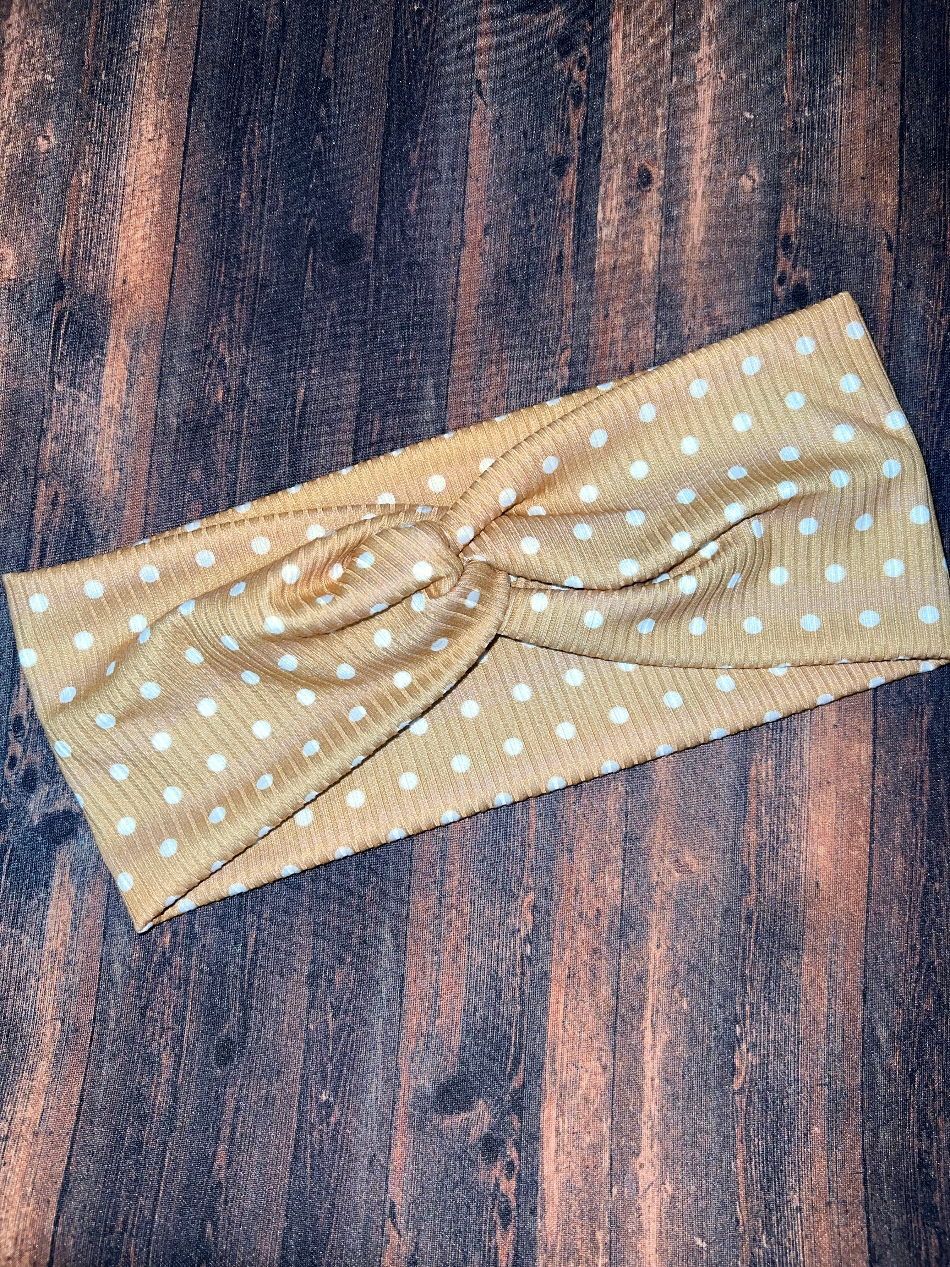 Yellow polka Dot